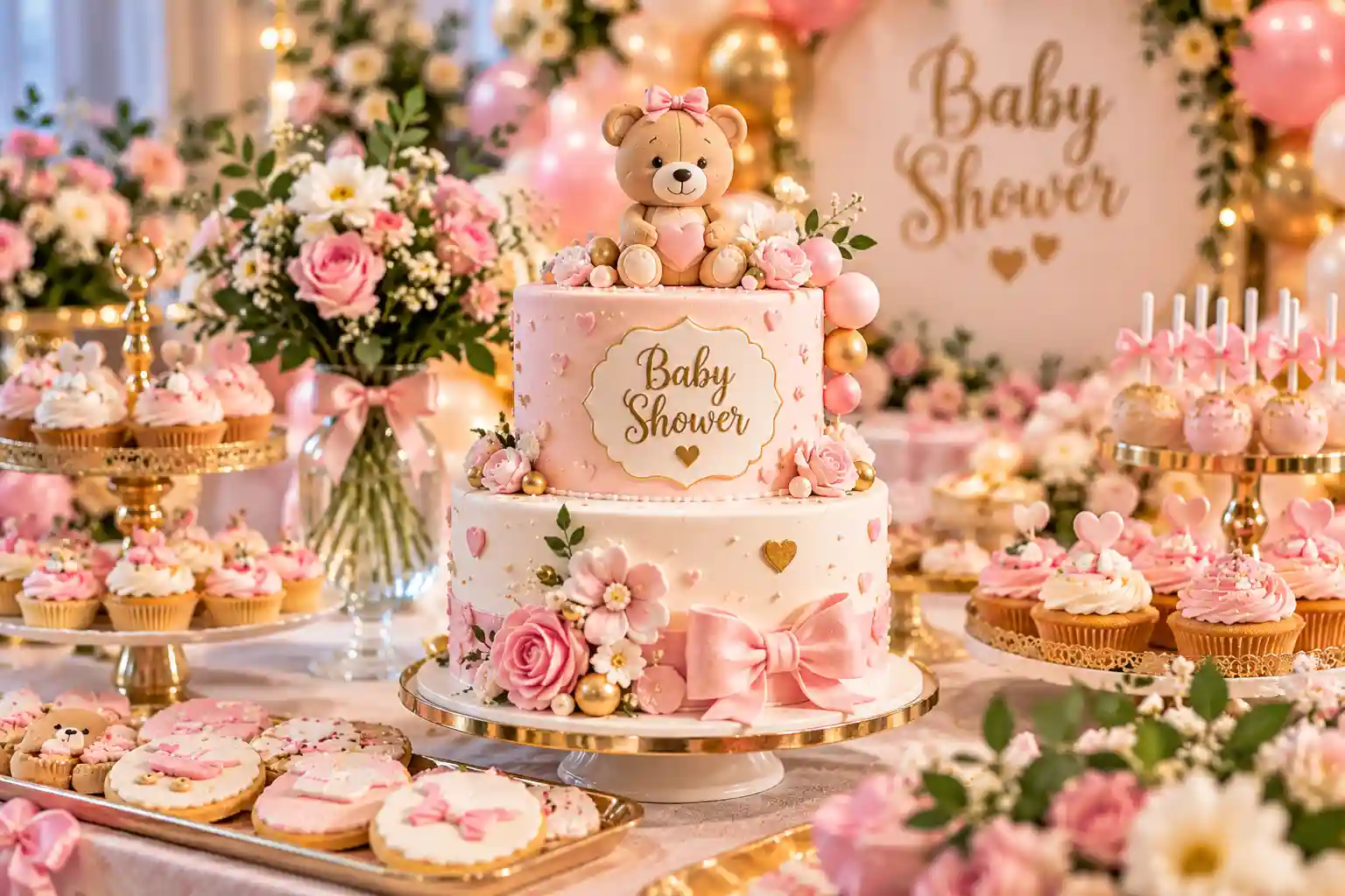 Baby Shower cake celebration