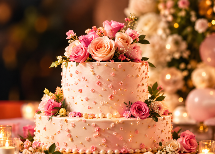 Birthday cake celebration