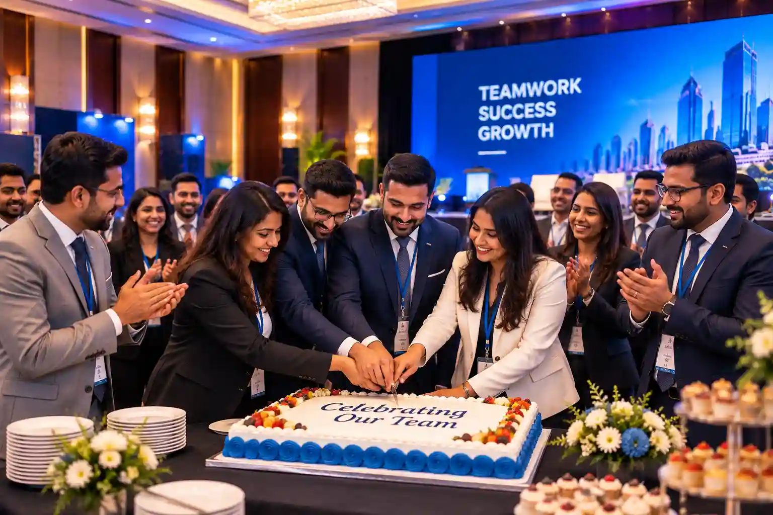 Corporate Event celebration cake