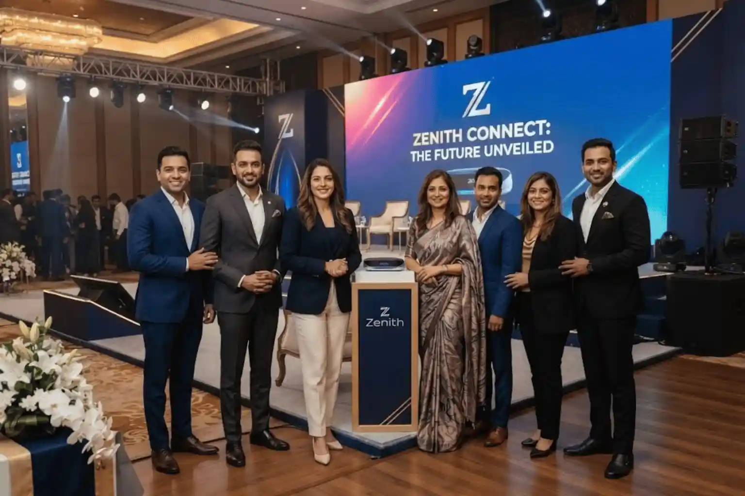 Product launch event team