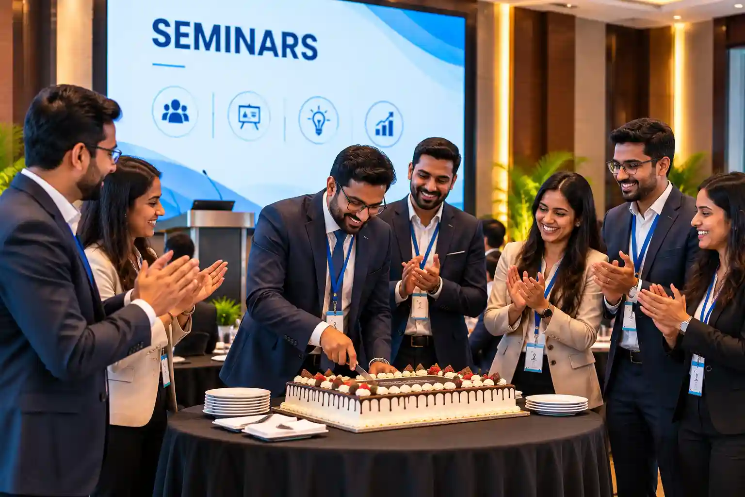 Corporate Event celebration cake