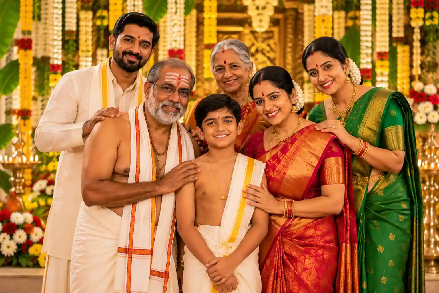 Thread Ceremony Family Celebration